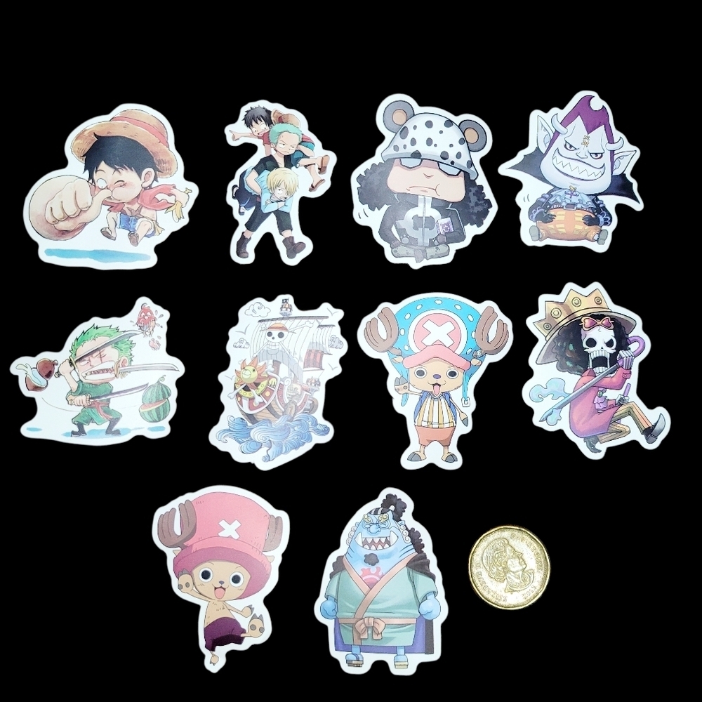 3/$20 10pcs Brand New Waterproof One Piece Stickers #2